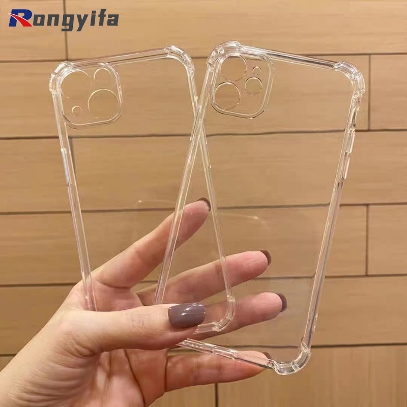เคสโทรศัพท์มือถือ PC TPU แบบใส กันกระแทก สําหรับ Samsung Galaxy Note 20 Ultra Note 10 Plus 10+ 5G
