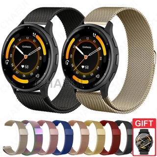 สายโลหะ สายสแตนเลสสําหรับ Garmin Venu 4 45mm 41mm / Venu 3 / 3s / Venu 2 / 2s / 2 Plus