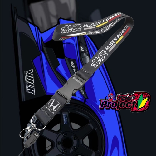 Hot Mugen Power JDM สายคล้องคอ หลากสีสัน สําหรับห้อยโทรศัพท์มือถือ