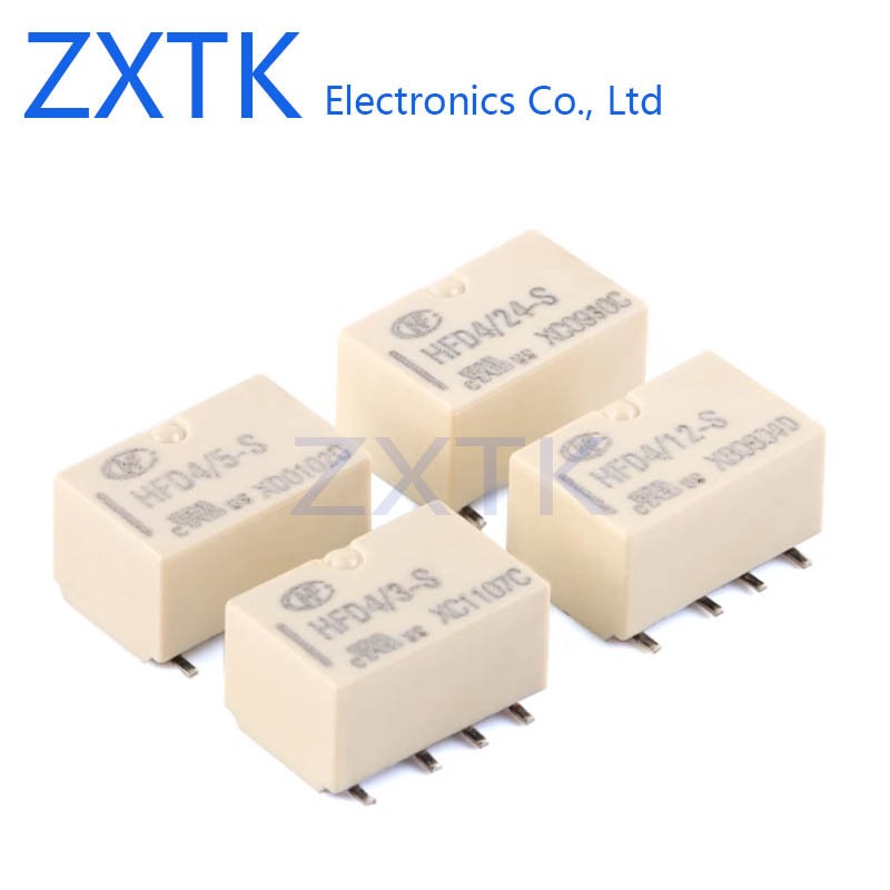 รีเลย์สัญญาณ 105F-1-005D-1HS 105F-1-012D-1HS 105F-1-024D-1HS HFD4-3-S HFD4-5-S HFD4-24-S สินค้าของแท