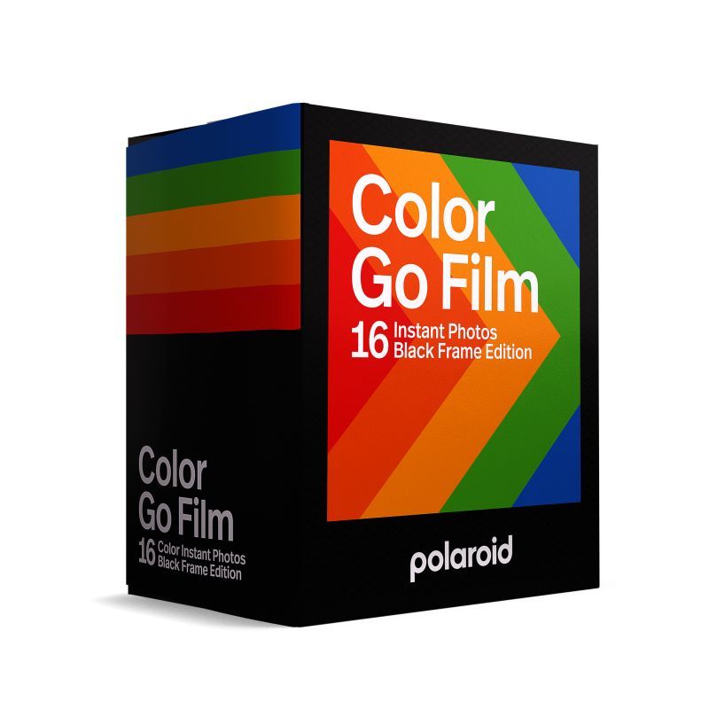ฟิล์มโพลารอยด์ Go Color Film - กรอบสีดํา (16 รูป) - เข้ากันได้กับกล้องโพลารอยด์โกเท่านั้น