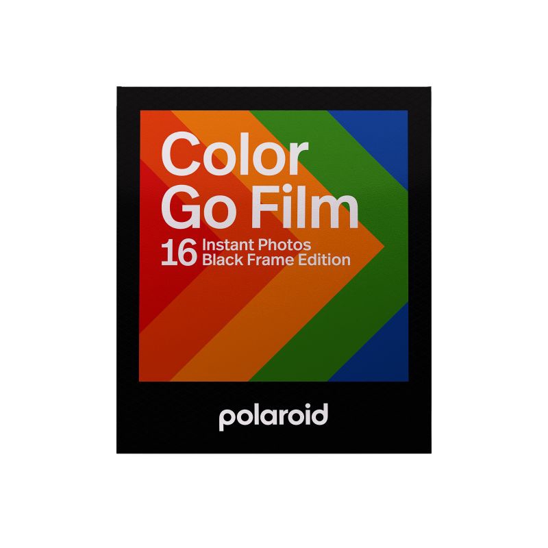ฟิล์มโพลารอยด์ Go Color Film - กรอบสีดํา (16 รูป) - เข้ากันได้กับกล้องโพลารอยด์โกเท่านั้น