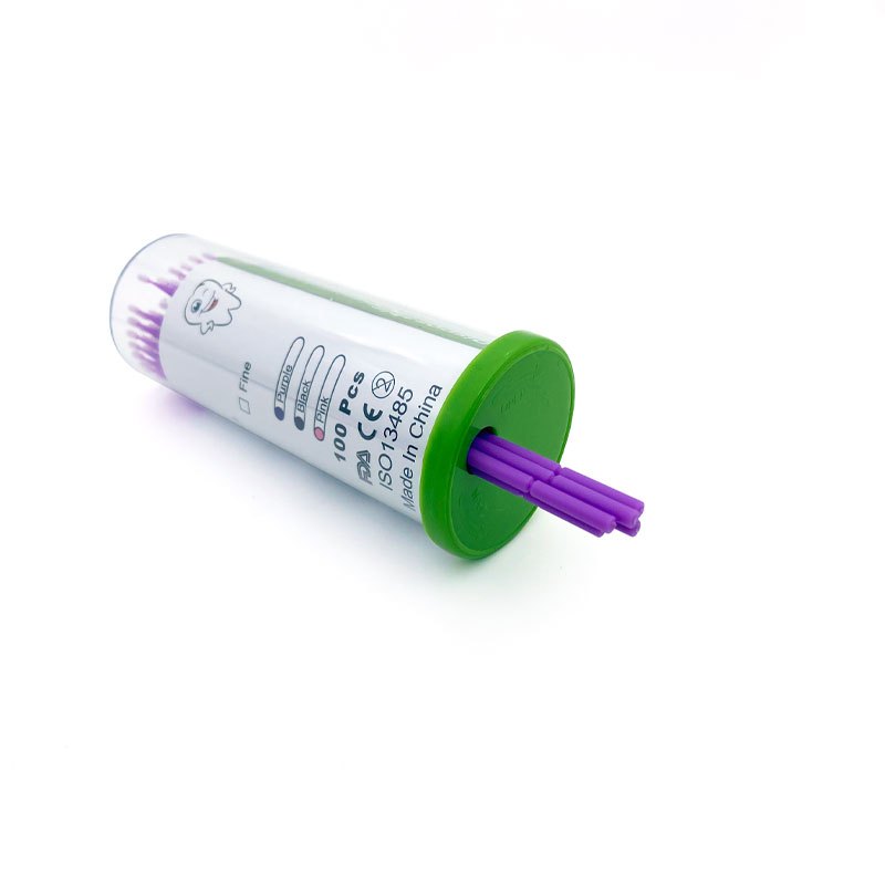 Agorth อุปกรณ์แปรงไมโคร แบบใช้แล้วทิ้ง สําหรับใช้ในการทันตกรรม 100 ชิ้น/ขวด - รูปที่ 4