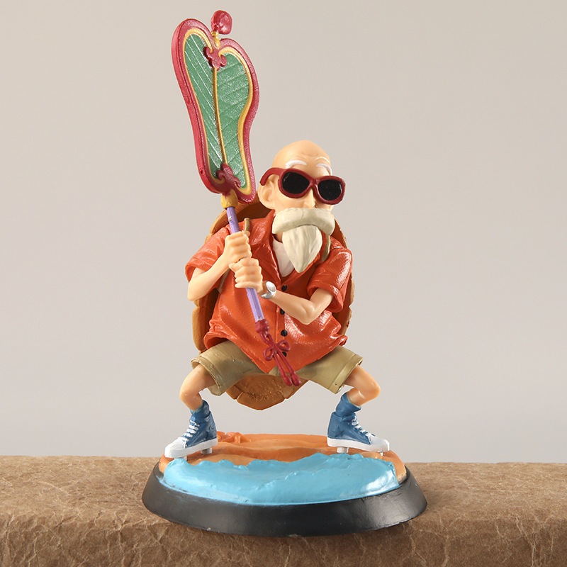 โมเดลฟิกเกอร์ PVC อนิเมะ Dragon Ball Z Master Roshi Palm Leaf Fan Kame Sennin Q Version ขนาด 10 ซม. 5 สไตล์ ราคา ถูกที่สุด ดีลบีเคเค แกลเลอรีภาพที่ 6