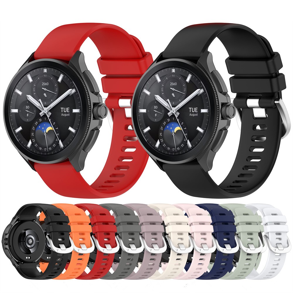 สายนาฬิกาข้อมือซิลิโคน 22 มม. แบบเปลี่ยน สําหรับ Xiaomi Watch S3