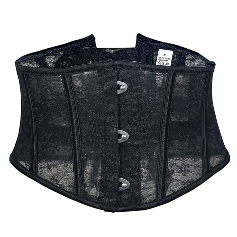 Wechery Slimming Corset เอวเทรนเนอร ์ ความยาว 15 ซม . สําหรับสั ้ น Torso ผู ้ หญิง Vintage Corset Body Shaper