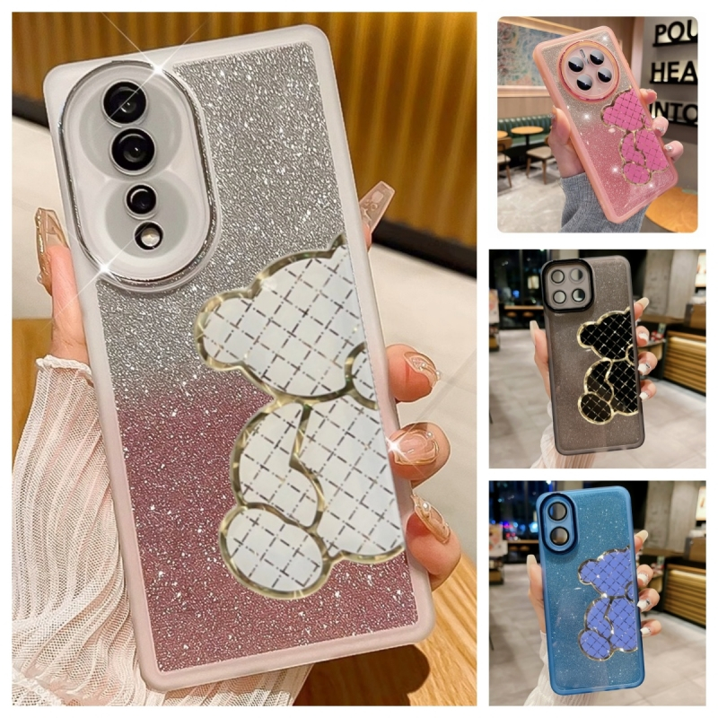 Honor 90 Lite 70 50 20 Magic 4 Pro 5 Pro 6 Pro 5G เคสพร ้ อมกล ้ องเลนส ์ ฟิล ์ มป ้ องกันกรณี