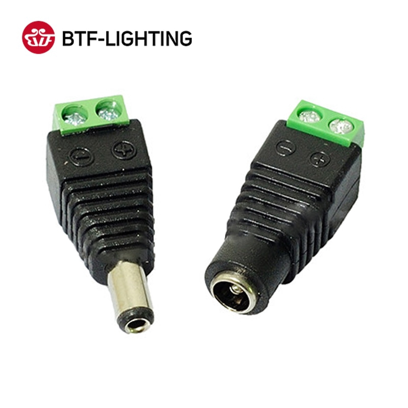 【พร้อมส่ง】ตัวเชื่อมต่อ Btf-lighting DC 5.5*2.1 มม. สําหรับอะแดปเตอร์พาวเวอร์
