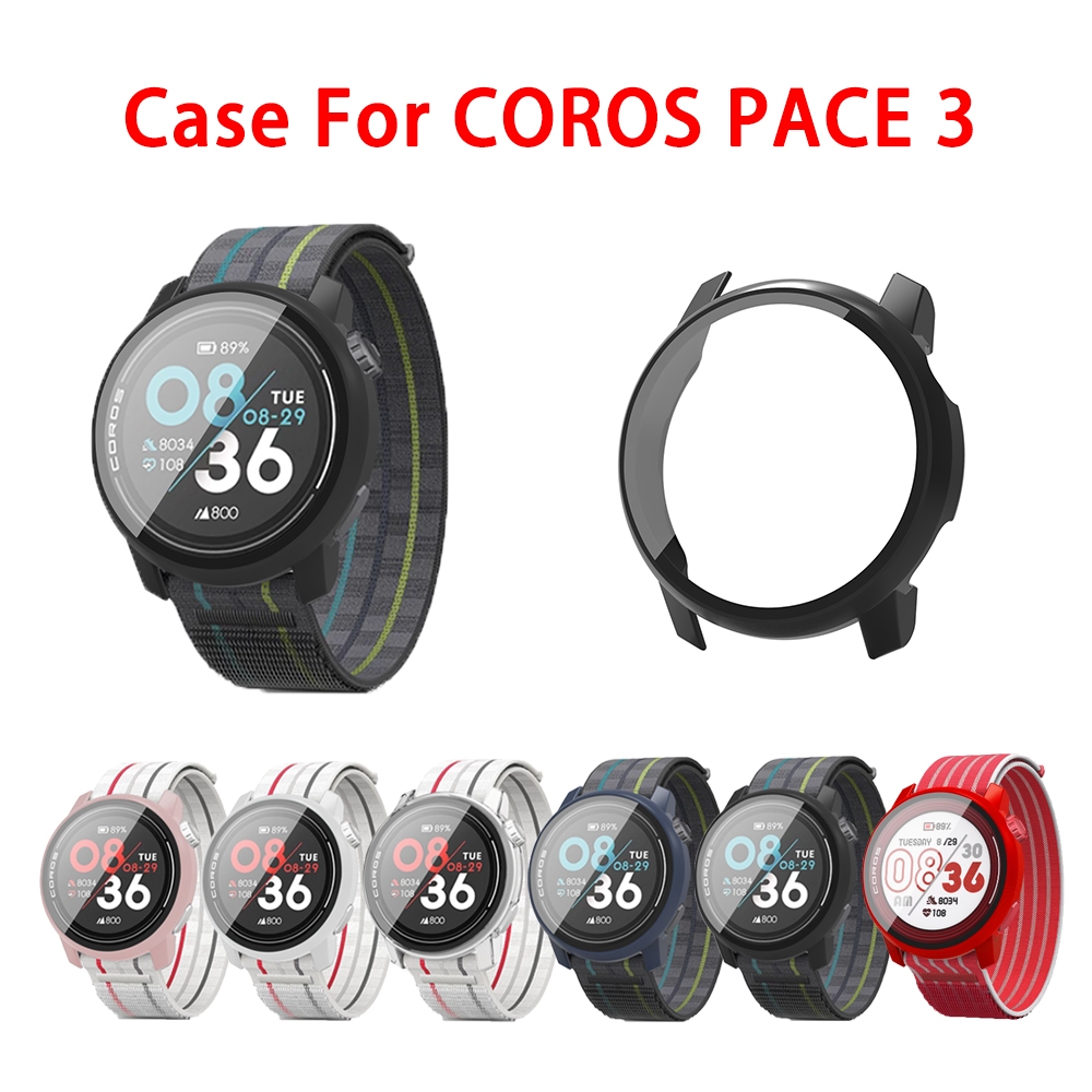 สําหรับ COROS PACE 3, PC ฟิล ์ มกันรอยแบบบูรณาการนาฬิกาป ้ องกันกรณี