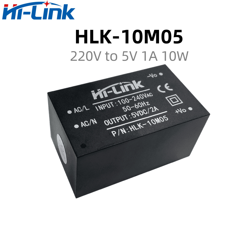5 ชิ้น * HLK-10M05 HiLink AC DC สวิทช์โมดูลแหล่งจ่ายไฟ 10W 5V 2A เอาต์พุต Step down power โมดูลผู้ผล