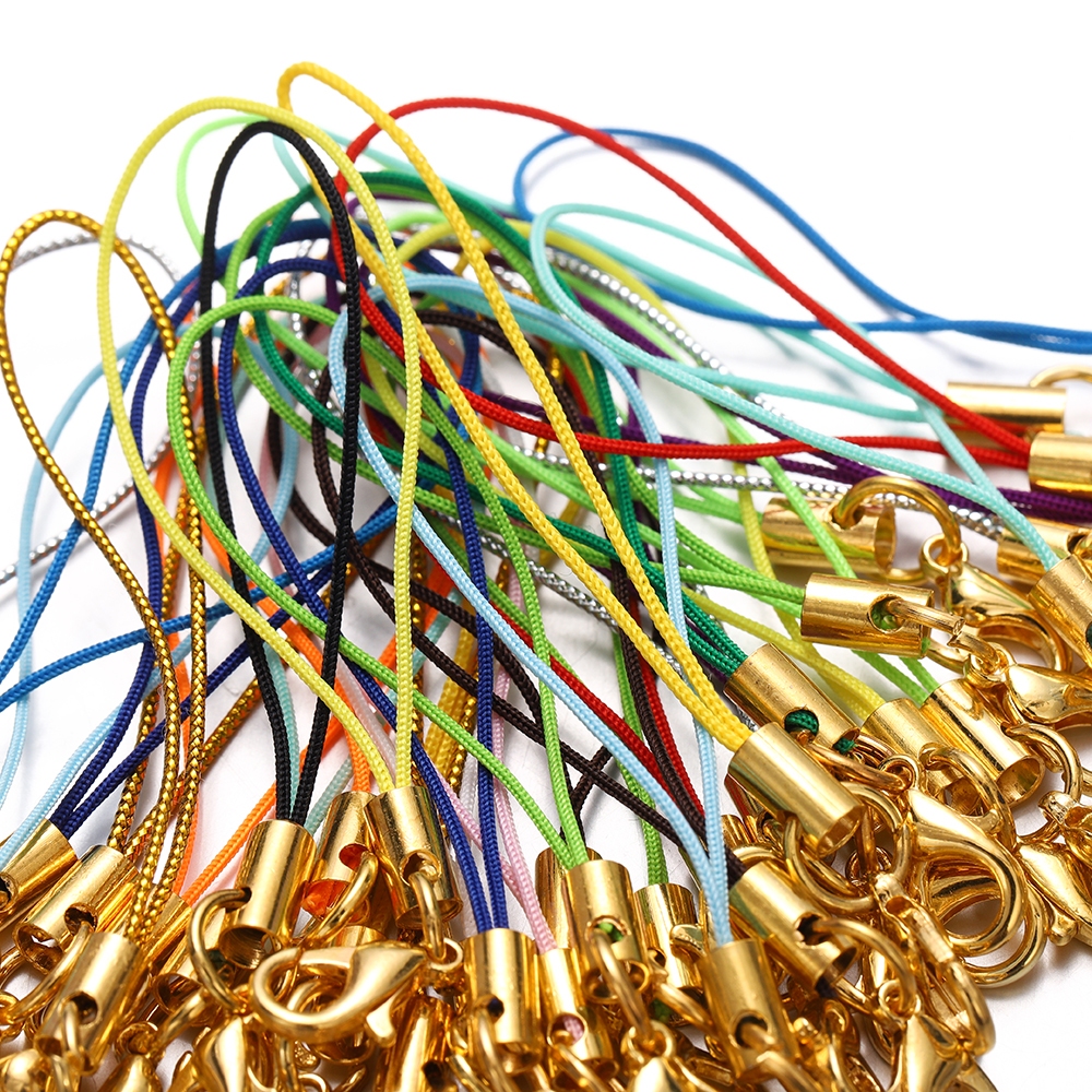 ST. KUNKKA 20-50 ชิ้นทองแบบพกพาสายนาฬิกาตะขอก้ามปู กล้องสายพวงกุญแจกุญแจรถสำหรับ ตะขอกุญแจ DIY - รูปที่ 7