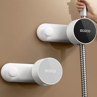 Ecoco ตัวยึดฝักบัวอาบน้ํา ที่วางฝักบัว ชั้นเก็บของ ท่อน้ํา ช…