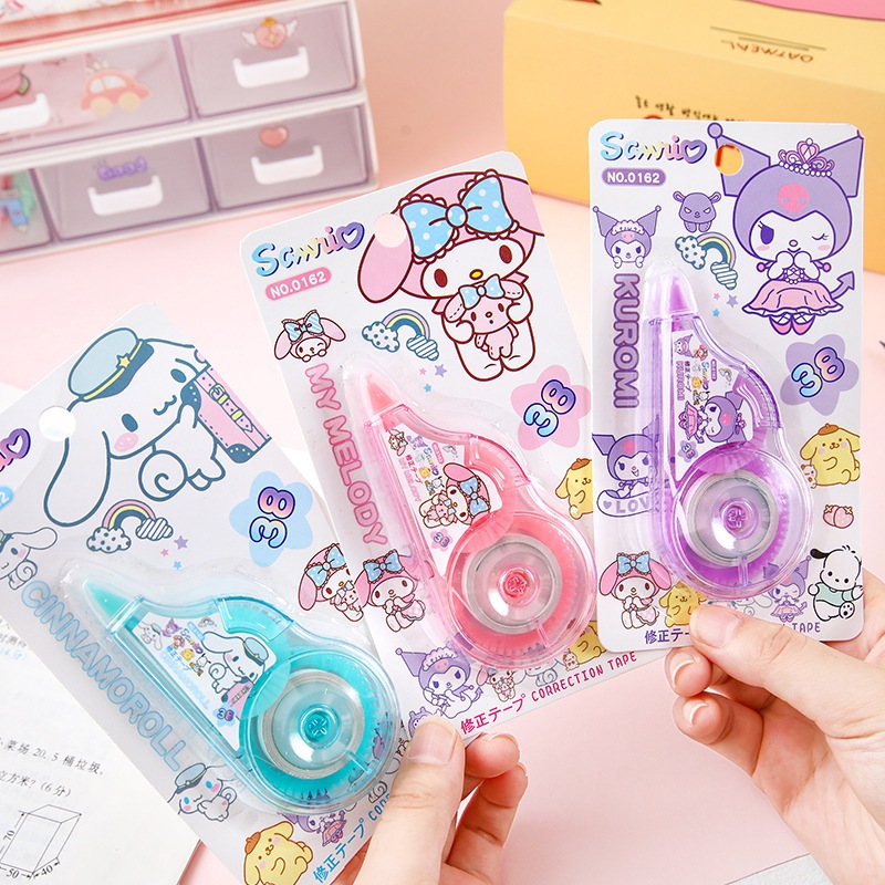 เทปลบคำผิด เทปลบปากกา sanrio เครื่องเขียนสำหรับนักเรียน
