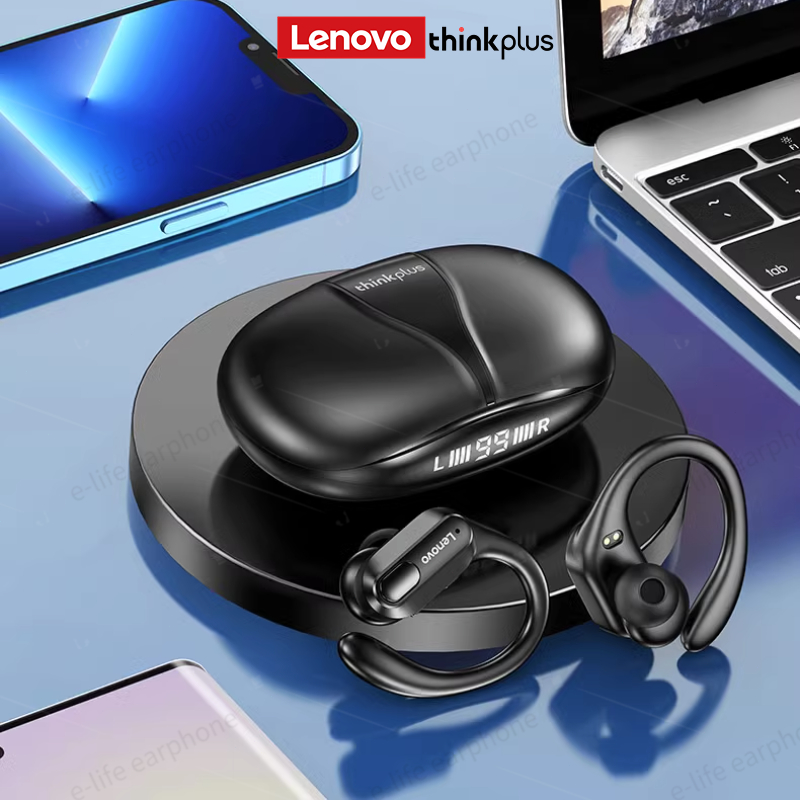 ชุดหูฟังบลูทูธไร้สาย Lenovo Thinkplus XT80 True Wireless TWS Blutooth 5.3 พร้อมไมโครโฟนสเตอริโอไฮไฟ สําหรับเล่นกีฬา HIFI Stereo Call Headset