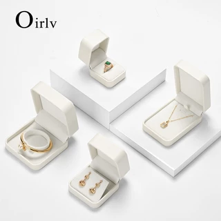 Oirlv กล่องเก็บเครื่องประดับ แหวน สร้อยคอ สร้อยข้อมือ ต่างหู H159 H160 H161