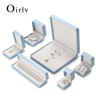 Oirlv กล่องเก็บเครื่องประดับ แหวน สร้อยคอ สร้อยข้อมือ ต่างหู H159 H160 H161