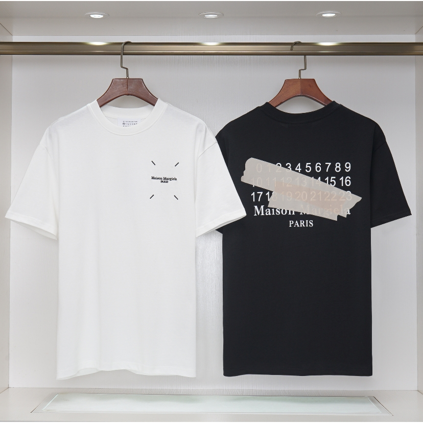 เสื้อยืดแขนสั้น ผ้าตาข่าย ปักลายตัวอักษร M-6 230 กรัม สไตล์สตรีท สําหรับผู้ชาย และผู้หญิง