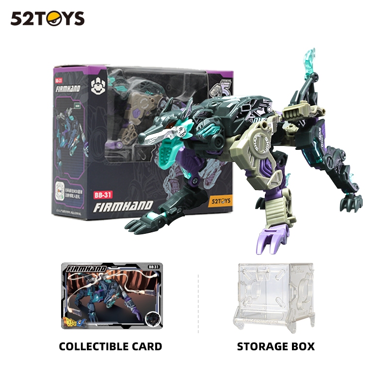 52TOYS BEASTBOX Firmhand Mecha Deformation Action Figure Portable Model BB-31