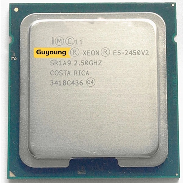 โปรเซสเซอร์ CPU YZX Xeon E5 2450V2 E5-2450V2 E5-2450 V2 SR1A9 2.50GHz 8-Core 20M LGA1356