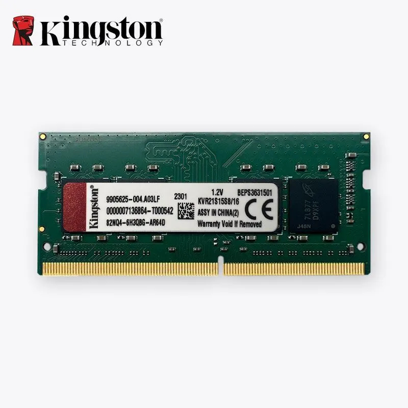 Kingston แรมหน่วยความจําแล็ปท็อป โน้ตบุ๊ก DDR4 4GB 8GB 16GB DDR4 2133Mhz SODIMM