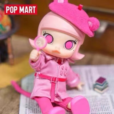 ฟิกเกอร์ POPMART POPMART MOLLY Pink Panther สําหรับตกแต่งบ้าน