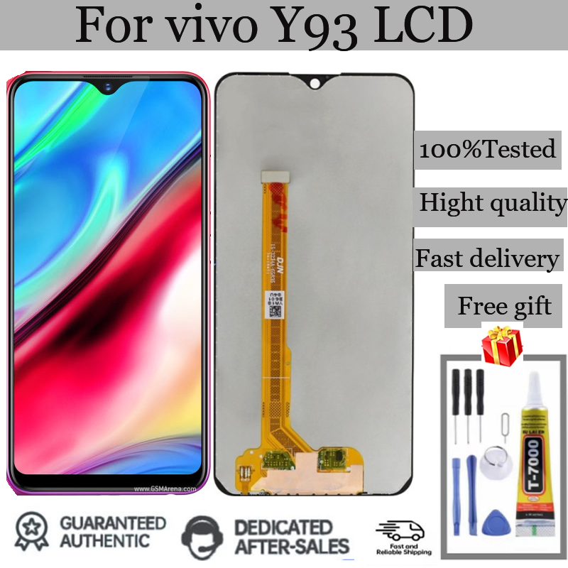 อะไหล่หน้าจอสัมผัส Lcd พร้อมกรอบ สําหรับ Vivo Y93 1814 1815 V1818A V1818T