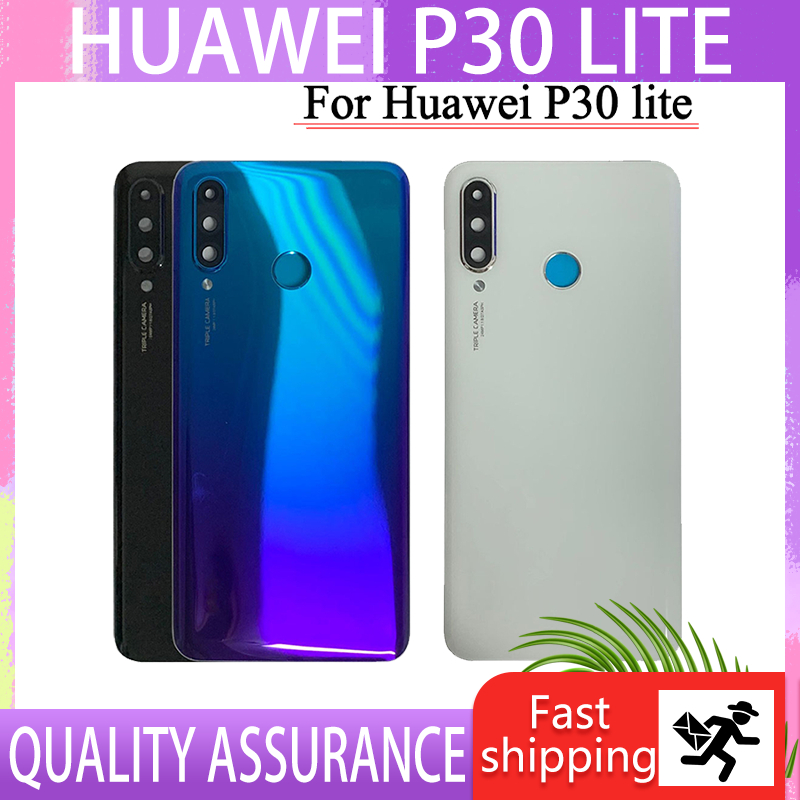 ฝาครอบแบตเตอรี่ด้านหลัง สําหรับ Huawei P30 Lite Nova 4e