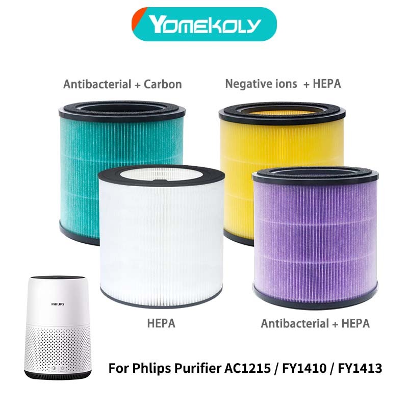 แผ่นกรอง HEPA แบบเปลี่ยน สําหรับเครื่องฟอกอากาศ Philips FY0194 AC0820 AC0830 AC0810 AC0850