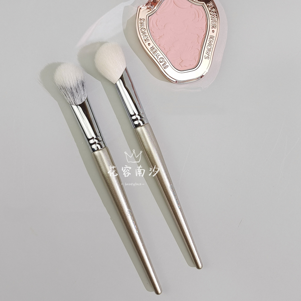 แปรงไฮไลท์ คอนทัวร์ ไฮไลท์ คอนทัวร์ ขนสัตว์ แบบเอียง อเนกประสงค์