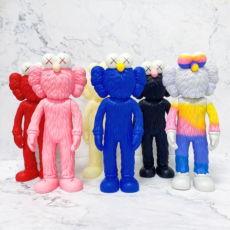 โมเดลฟิกเกอร์ PVC อนิเมะ KAWS XX Eyes Sesame Street Elmo ขนาด 15-33 ซม. เหมาะกับของขวัญวันเกิด ของเล่นสําหรับเด็ก และเพื่อน