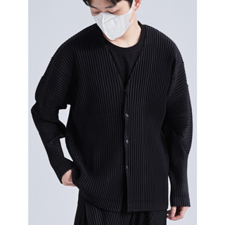 ⚡️พร้อมส่ง ส่งไว ส่งด่วน⚡️ 💯Miyake เสื้อแจ็กเก็ต คาร์ดิแกน แ…