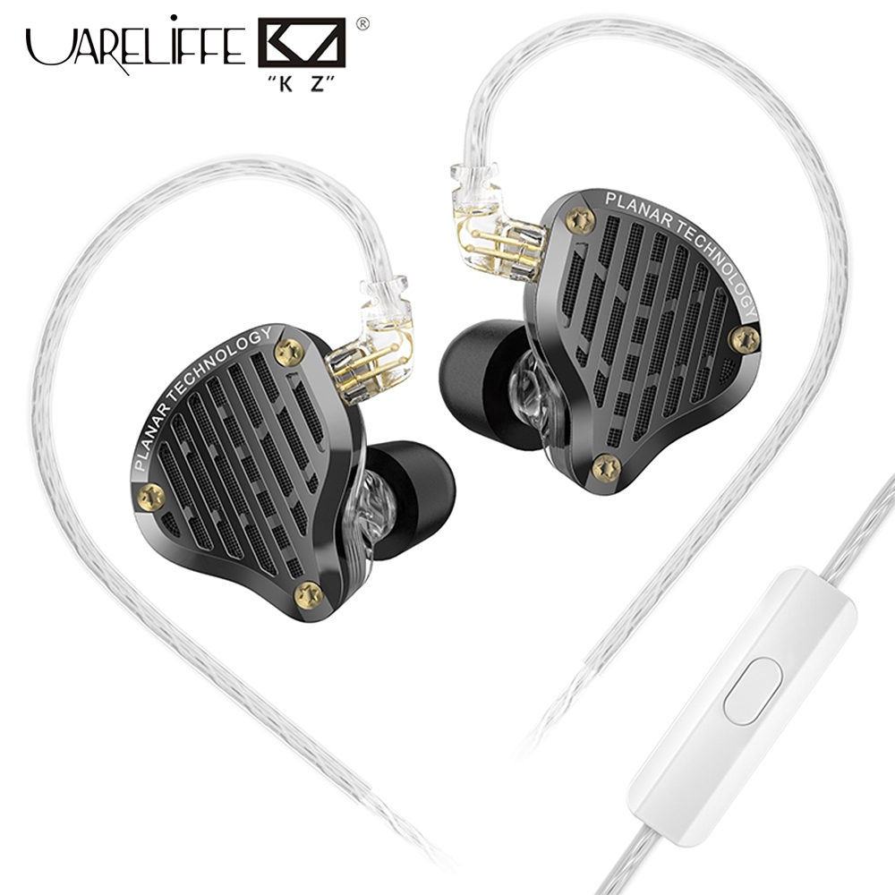 Uareliffe KZ PR3 หูฟังแบบมีสาย 13.2 มม.Polar Driver หูฟังชนิดใส่ในหู HiFi Bass Monitor หูฟังกีฬาชุดห