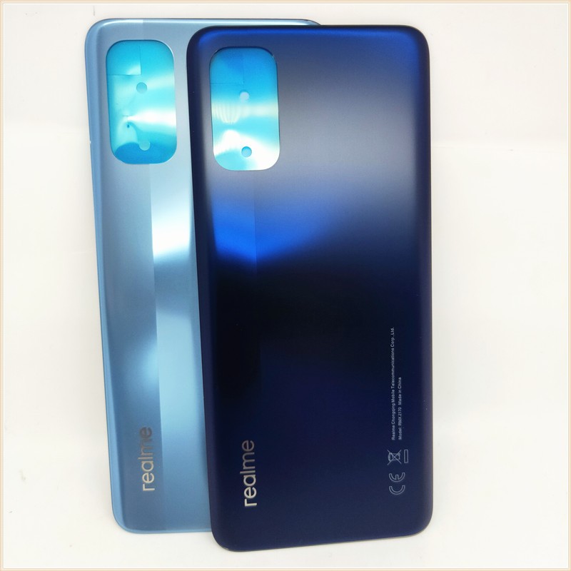 ใหม่สําหรับ OPPO Realme 7 Pro RMX2170 ฝาหลังแบตเตอรี่ด้านหลังกระจกอะไหล่ซ่อมสําหรับ OPPO Realme 7Pro ฝาครอบแบตเตอรี่