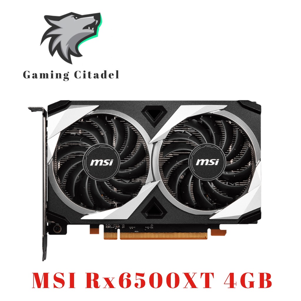 Msi Rx580 Rx6500xt 1060 1050ti 1650 CMP30Hx 6G GPU สําหรับกราฟฟิคและเกม