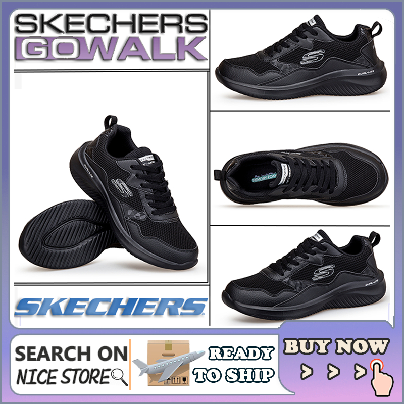 [รองเท้าผ้าใบผู้หญิง] Skechers_ Go-walk รองเท้าผ้าใบ สลิปออน กีฬา รองเท้าส้นแบน Kasut Sukan Wanita Walking Running Girl SNB3