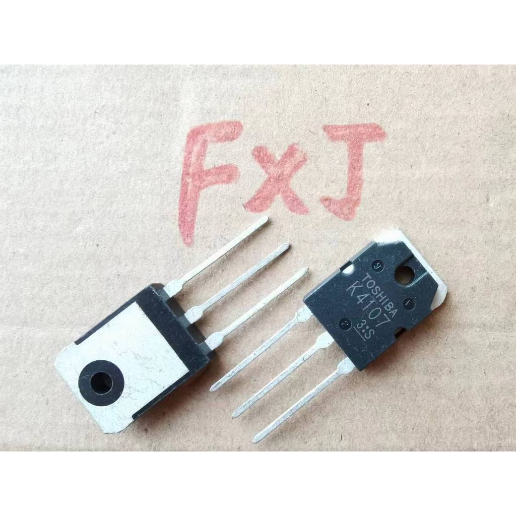 ((10 ชิ้น) K4107 2SK4107 Field Effect Tube TO-3P 500V 15A