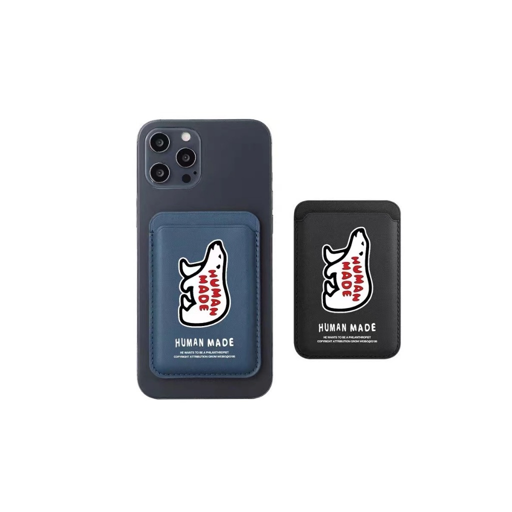 เคสโทรศัพท์มือถือ ลายหมี สีขาว พร้อมช่องใส่บัตร สําหรับ Iphone 15pro 15promax 14 14promax 14pro