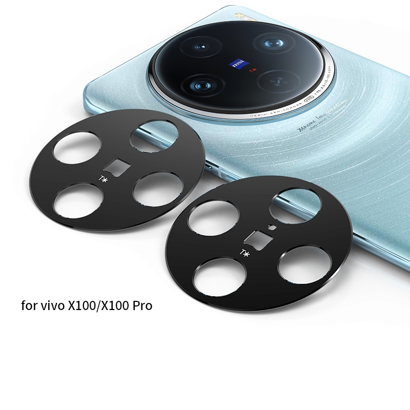 Hollow โทรศัพท ์ ด ้ านหลังเลนส ์ กล ้ องโลหะสําหรับ Vivo X100 X100S Pro X100Pro X100Ultra อลูมิเนียมป ้ องกันกรณี