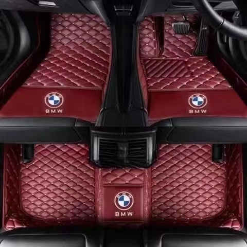 พรมรถยนต์ BMW X1 X2 X3 series E84 F48 F49 F39 E83 F25 G01 G08 พรมปูพื้นรถ หนังกันน้ํา ขับมือขวา