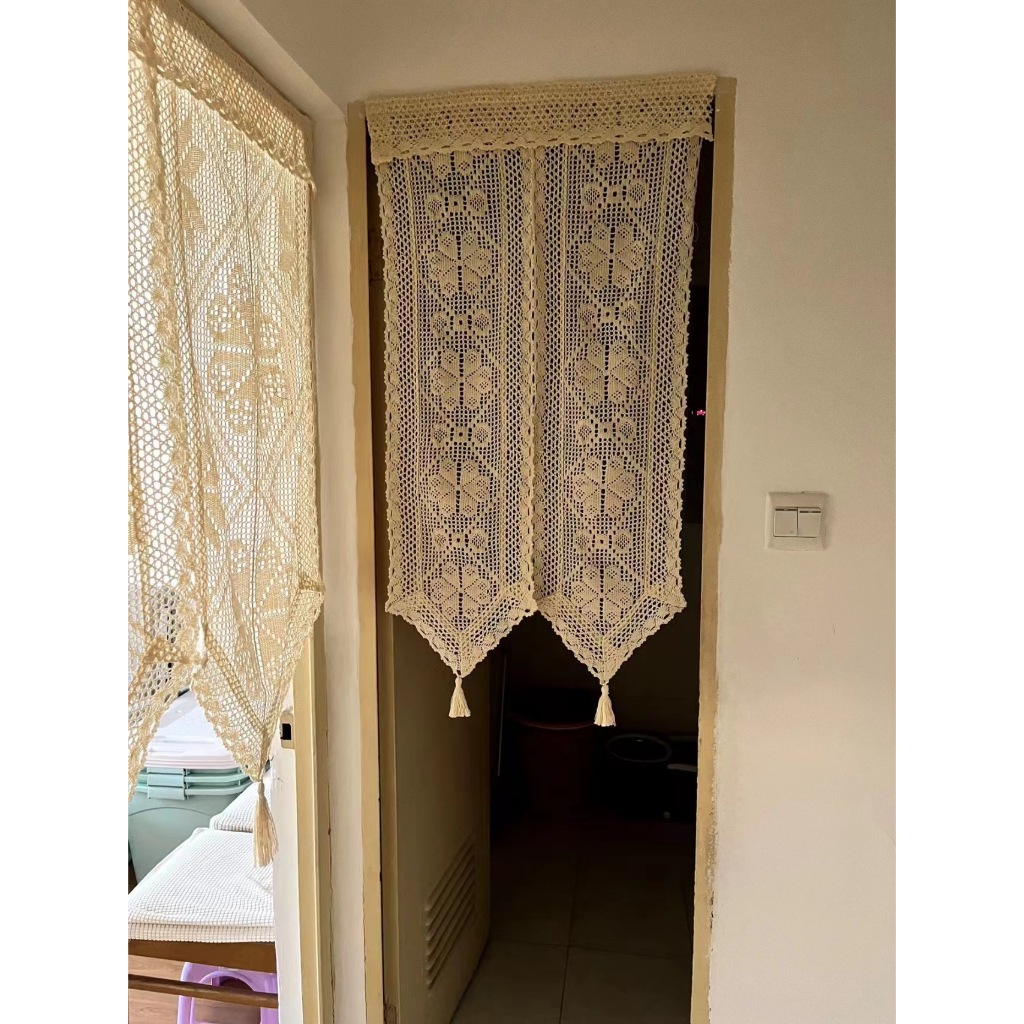 แนะนำ ผ้าม่าน ผ้าม่าน  ลายลูกไม้ สไตล์โบฮีเมียนAN-29 ราคาพิเศษ มีเก็บเงินปลายทาง