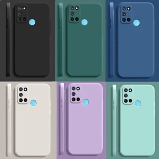 เคสโทรศัพท์มือถือ ซิลิโคนนิ่ม TPU บางมาก สีแคนดี้ เหลือง เขียว ชมพู ม่วง สําหรับ Realme 7i Realme C17 Realme C17 7i Realme7i