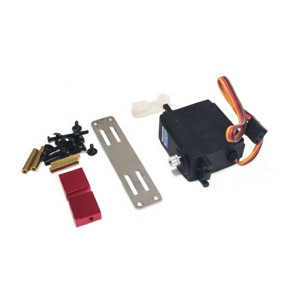 เซอร์โวเกียร์โลหะดิจิทัล พร้อมเมาท์เซอร์โว สําหรับอัพเกรดรถบังคับ mn99s mn99 mn98 jx2205 22g