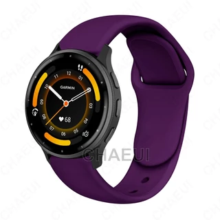 สายรัดซิลิโคนอุปกรณ์เสริมสร้อยข้อมือสําหรับ Garmin Venu 4 45mm 41mm / Venu 3 / 3s / Venu 2 / 2s / 2 Plus