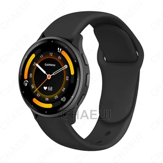 สายรัดซิลิโคนอุปกรณ์เสริมสร้อยข้อมือสําหรับ Garmin Venu 4 45mm 41mm / Venu 3 / 3s / Venu 2 / 2s / 2 Plus