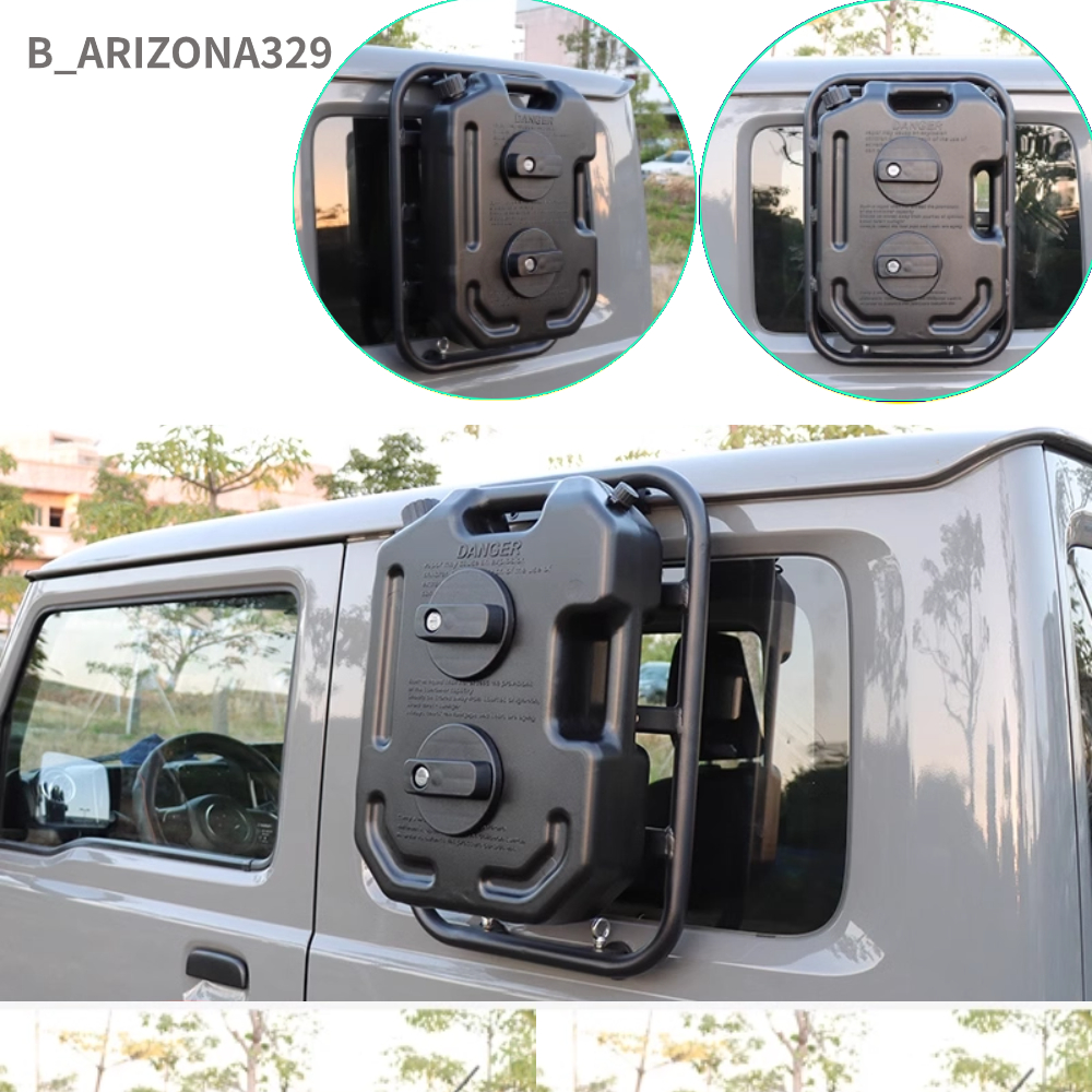 ARIONZA 10L การใช้ถังเก็บน้ำมันกันกระแทกสำรองฉุกเฉินเบนซินแก๊ส Universal สำหรับรถจักรยานยนต์รถออฟโรด SUV