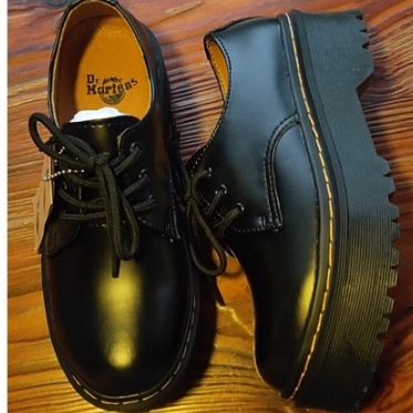 【คุณภาพสูง 100%】Dr.martens ผู้หญิงหนาแต่เพียงผู้เดียวรองเท้า Hardshell รุ่นมาร์ตินรองเท้า ราคา ถูกที่สุด ดีลบีเคเค แกลเลอรีภาพที่ 9