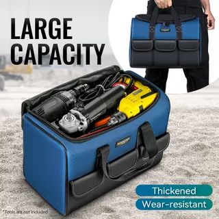 Winhunt Tool Bag กันน้ําหลายกระเป๋าเครื่องมือจัดระเบียบกระเป๋าเครื่องมือสําหรับเครื่องมือช่างไฟฟ้า