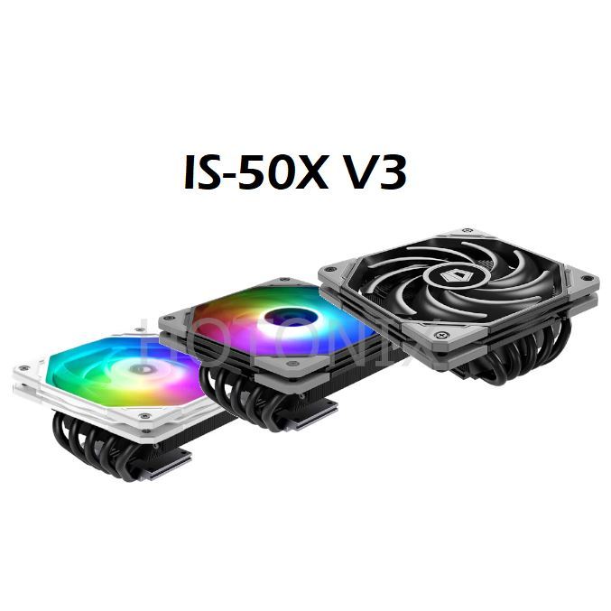 Id-cooling IS-50X IS-28i IS-30 IS-37-XT IS-40X IS-47-XT IS-55 IS-67-XT CPU air cooler รายละเอียดต่ํา
