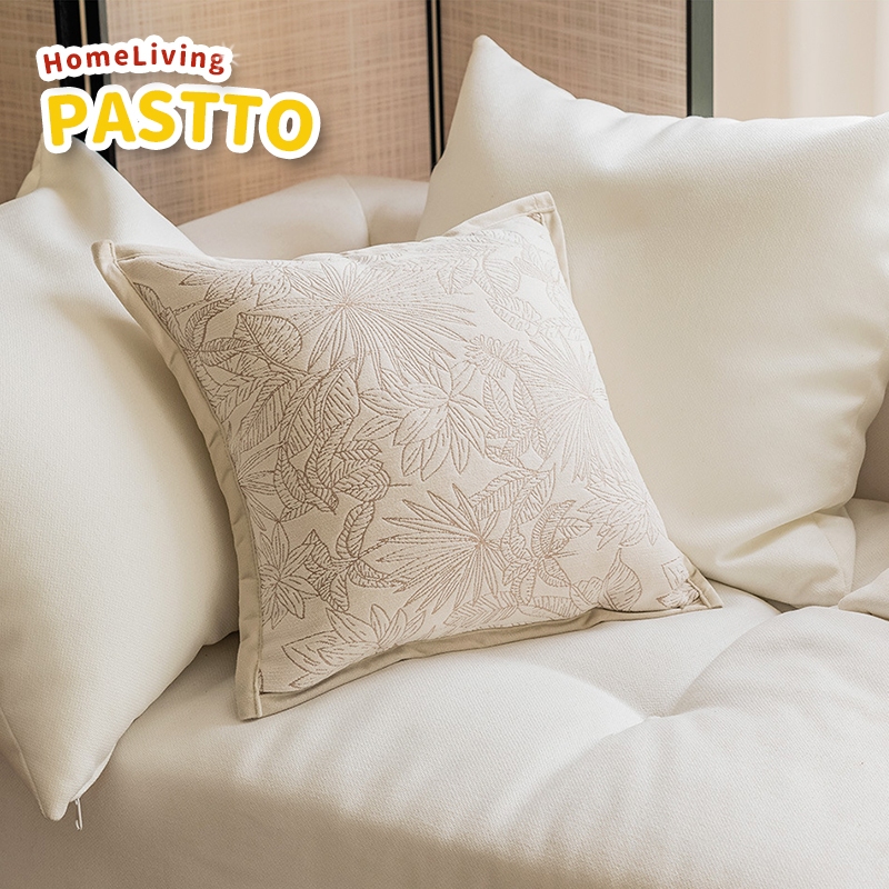 ปลอกหมอนอิงโซฟา 45×45 ปลอกหมอนอิง | สีครีม ผ้า Chenille ลาย Jacquard ถอดซักได้ | ตกแต่งโซฟาและเตียงระดับพรีเมี่ยม ราคา ถูกที่สุด ดีลบีเคเค แกลเลอรีภาพที่ 5