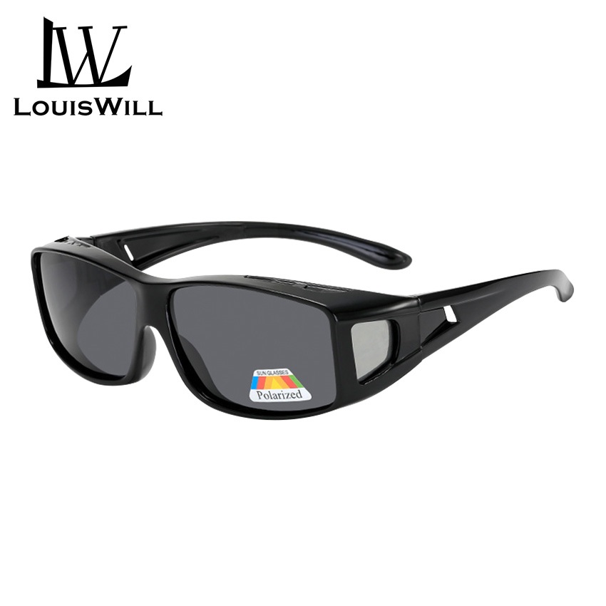 Louiswill แว่นตากันแดด เลนส์โพลาไรซ์ มองเห็นกลางคืน สําหรับขับรถ เล่นกีฬา ขี่จักรยาน ขับรถ ตกปลา กิจกรรมกลางแจ้ง